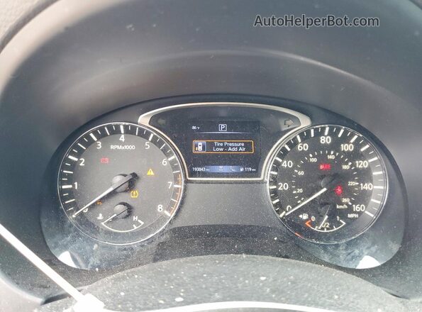 1N4AL3AP4HC493660 2017 NISSAN ALTIMA Charcoal Vista del cuadro de instrumentos