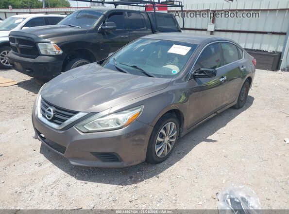 1N4AL3AP4HN312139 2017 NISSAN ALTIMA Серый Передняя левая четверть