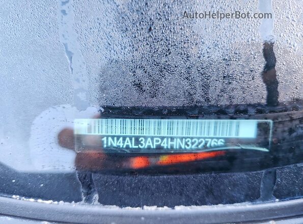 1N4AL3AP4HN322766 2017 NISSAN ALTIMA Gray Vista del compartimento del motor
