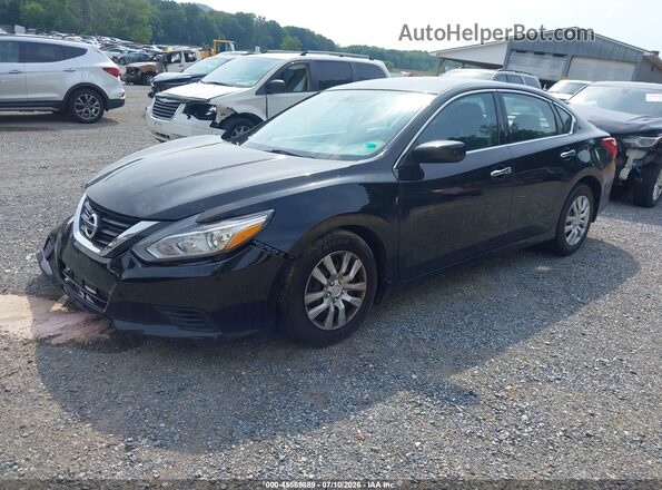 1N4AL3AP4HN367108 2017 NISSAN ALTIMA Black წინა მარცხენა ხედი სამი მეოთხედიდან
