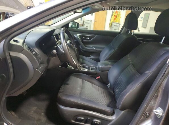 1N4AL3AP4JC139336 2018 NISSAN ALTIMA Серый Вид салона спереди