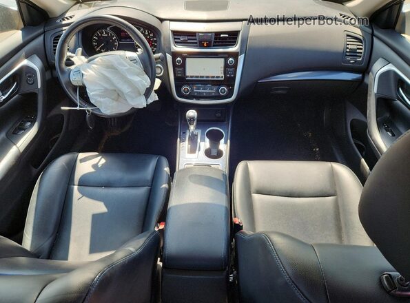 1N4AL3AP4JC145718 2018 NISSAN ALTIMA Gray წინა პანელის ხედი