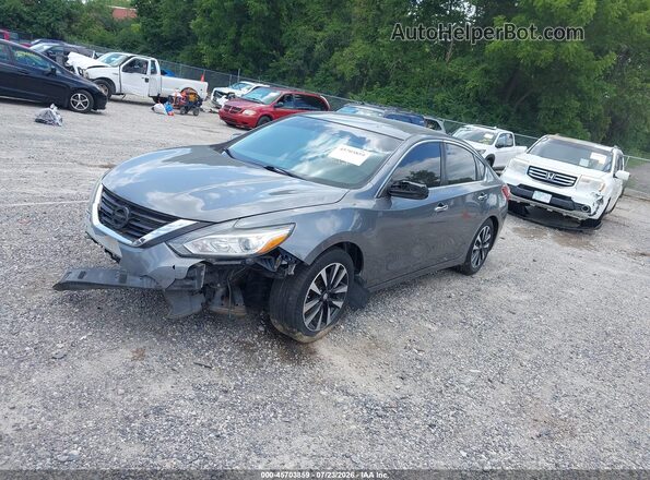 1N4AL3AP4JC160767 2018 NISSAN ALTIMA Серый Передняя левая четверть