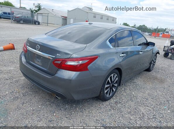 1N4AL3AP4JC160767 2018 NISSAN ALTIMA Серый Задняя правая четверть