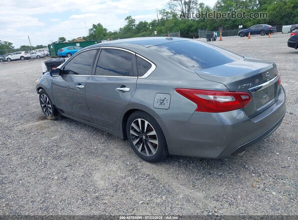 1N4AL3AP4JC160767 2018 NISSAN ALTIMA Серый Задняя левая четверть