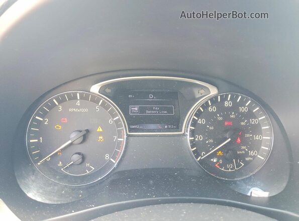 1N4AL3AP4JC171865 2018 NISSAN ALTIMA Black Instrument cluster view