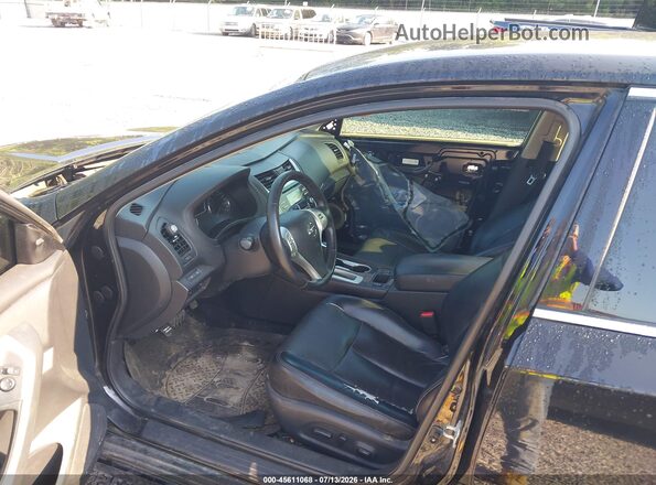 1N4AL3AP4JC217503 2018 NISSAN ALTIMA Black წინა სალონის ხედი