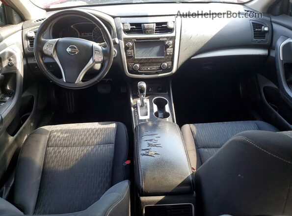 1N4AL3AP4JC234348 2018 NISSAN ALTIMA Red Вид панелі приладів