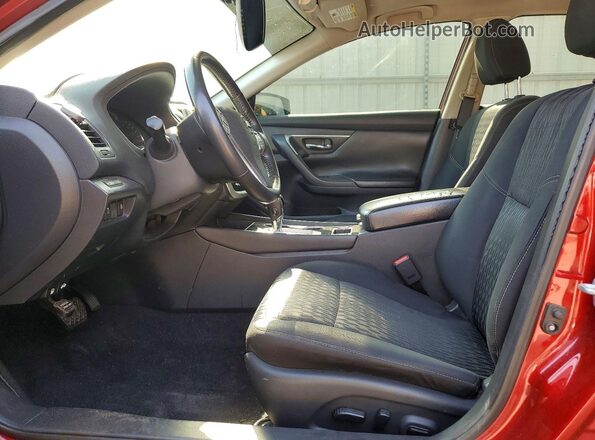 1N4AL3AP4JC234348 2018 NISSAN ALTIMA Red Вид салону спереду