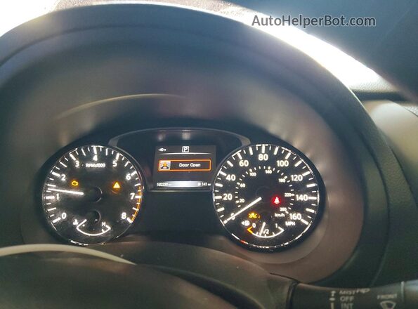 1N4AL3AP4JC242806 2018 NISSAN ALTIMA Red Vista del cuadro de instrumentos