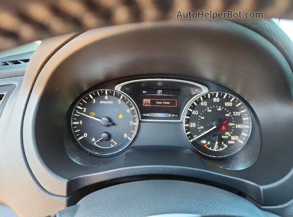 1N4AL3AP4JC247844 2018 NISSAN ALTIMA Black Widok zestawu wskaźników