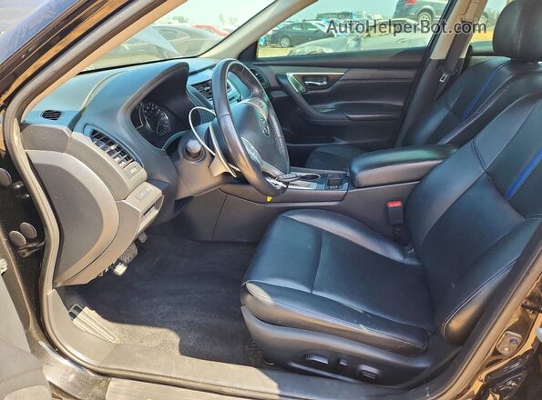 1N4AL3AP4JC247844 2018 NISSAN ALTIMA Black Widok wnętrza z przodu