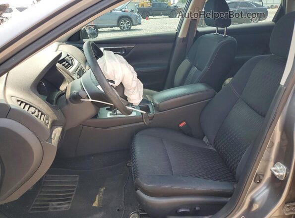 1N4AL3AP4JC285879 2018 NISSAN ALTIMA Gray Սալոնի դիմացի տեսք