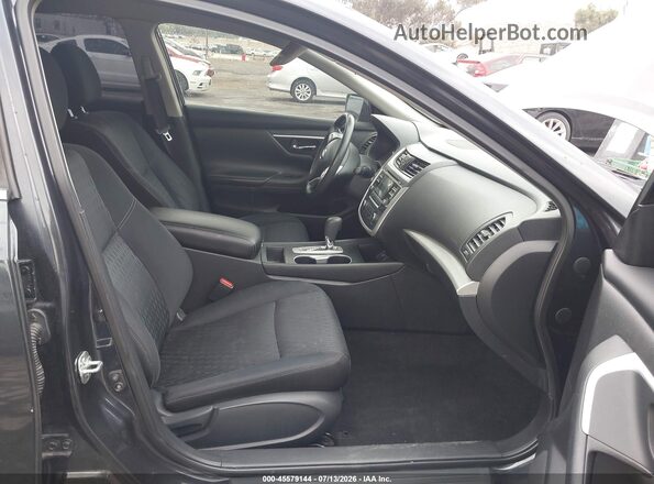 1N4AL3AP4JC475570 2018 NISSAN ALTIMA Gray წინა სალონის ხედი
