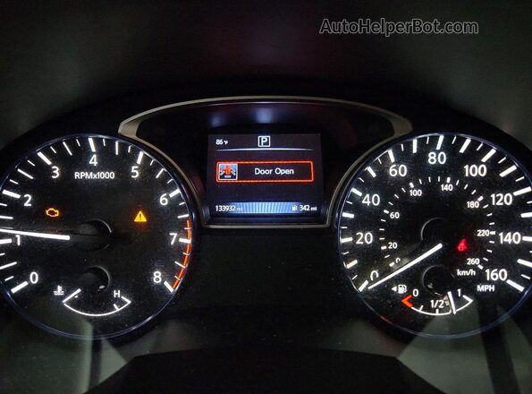 1N4AL3AP5GC118939 2016 NISSAN ALTIMA Gray Vista del cuadro de instrumentos
