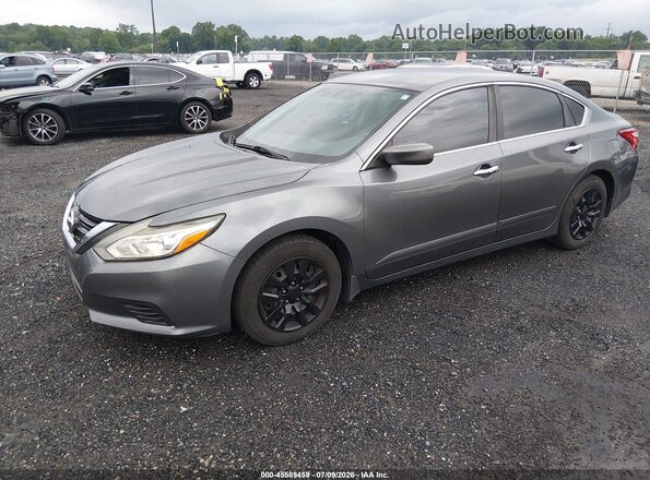 1N4AL3AP5GC123767 2016 NISSAN ALTIMA Gray Առջևի ձախ երեք քառորդ տեսարան