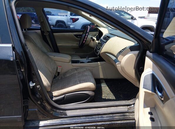 1N4AL3AP5GC134557 2016 NISSAN ALTIMA Черный Вид салона спереди