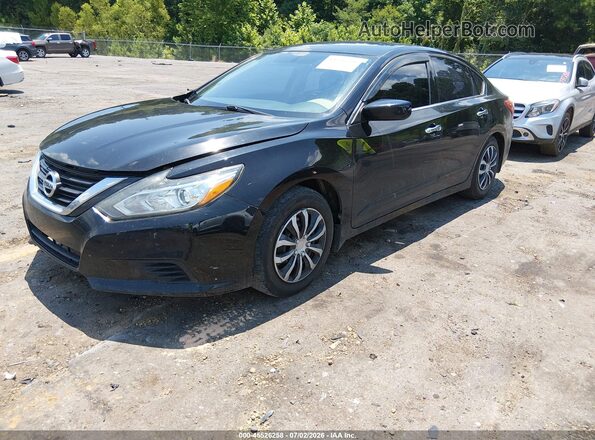 1N4AL3AP5GC134557 2016 NISSAN ALTIMA Черный Передняя левая четверть
