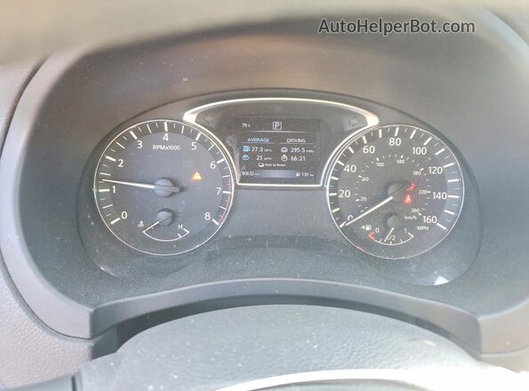 1N4AL3AP5GC144649 2016 NISSAN ALTIMA White Instrument cluster view