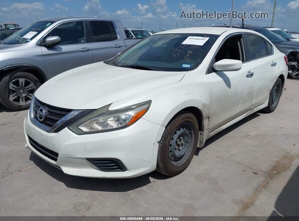 1N4AL3AP5GC160978 2016 NISSAN ALTIMA White წინა მარცხენა ხედი სამი მეოთხედიდან