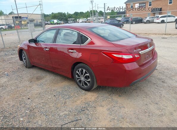 1N4AL3AP5GC245027 2016 NISSAN ALTIMA Burgundy Задня ліва чверть