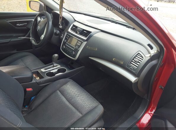 1N4AL3AP5GC245027 2016 NISSAN ALTIMA Burgundy Вид салону спереду