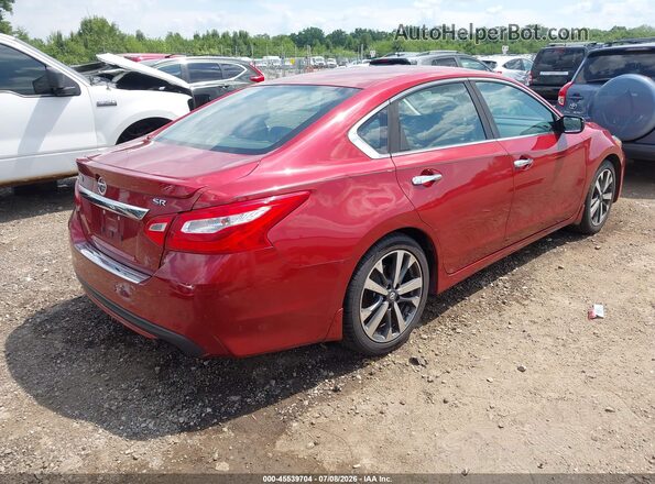 1N4AL3AP5GC269005 2016 NISSAN ALTIMA Темно-бордовый Задняя правая четверть