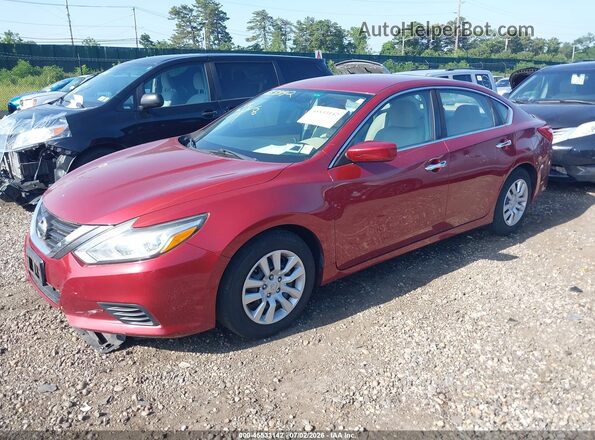1N4AL3AP5GC270588 2016 NISSAN ALTIMA Red Առջևի ձախ երեք քառորդ տեսարան