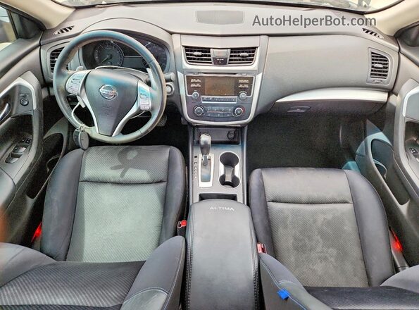 1N4AL3AP5GN320698 2016 NISSAN ALTIMA Black წინა პანელის ხედი