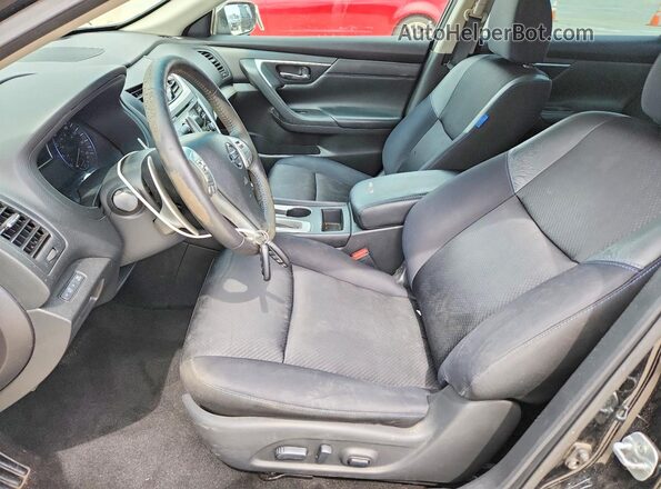 1N4AL3AP5GN320698 2016 NISSAN ALTIMA Black წინა სალონის ხედი