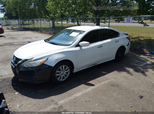 1N4AL3AP5GN338392 2016 NISSAN ALTIMA White წინა მარცხენა ხედი სამი მეოთხედიდან