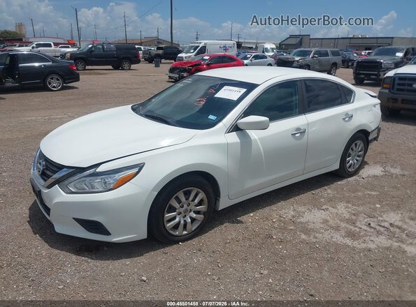 1N4AL3AP5GN346282 2016 NISSAN ALTIMA White Առջևի ձախ երեք քառորդ տեսարան