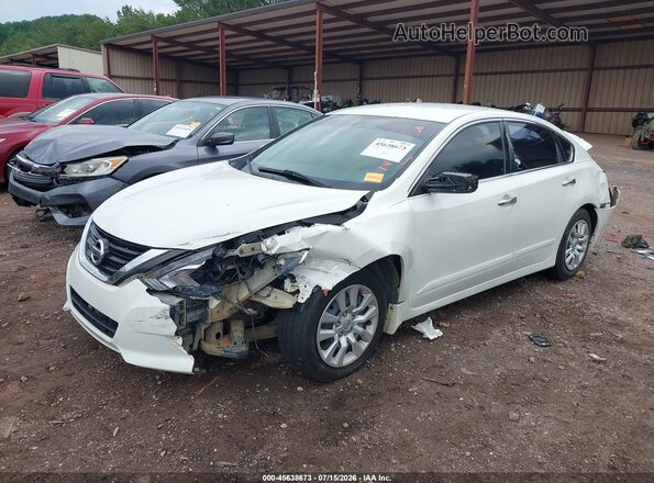 1N4AL3AP5HC146161 2017 NISSAN ALTIMA White წინა მარცხენა ხედი სამი მეოთხედიდან