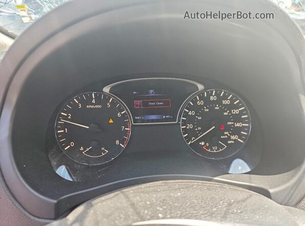 1N4AL3AP5HC148055 2017 NISSAN ALTIMA Gray Vista del cuadro de instrumentos