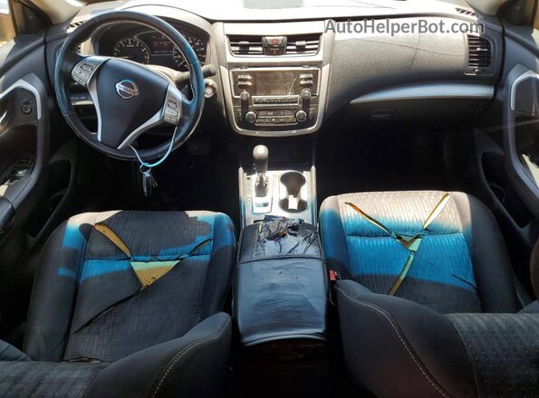 1N4AL3AP5HC156236 2017 NISSAN ALTIMA Black წინა პანელის ხედი