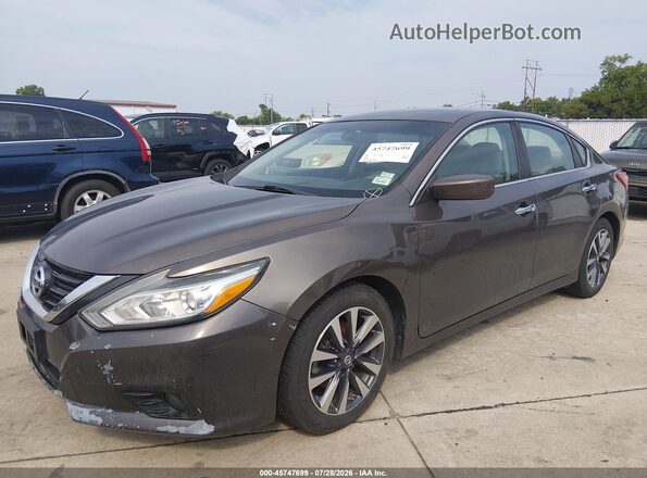 1N4AL3AP5HC175255 2017 NISSAN ALTIMA Brown Առջևի ձախ երեք քառորդ տեսարան
