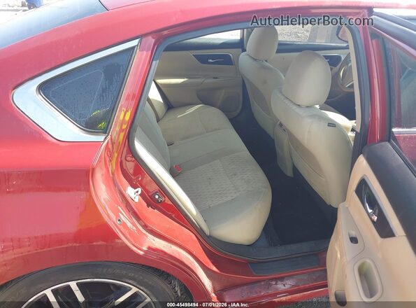 1N4AL3AP5HC197319 2017 NISSAN ALTIMA Red Вид наклейки з VIN-кодом