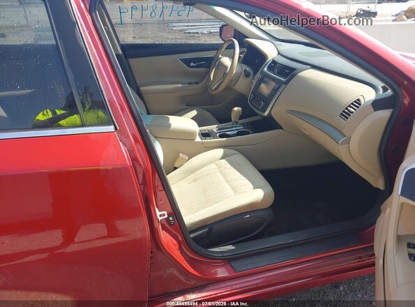 1N4AL3AP5HC197319 2017 NISSAN ALTIMA Red Вид салону спереду