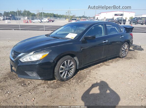 1N4AL3AP5HC208660 2017 NISSAN ALTIMA Black Առջևի ձախ երեք քառորդ տեսարան