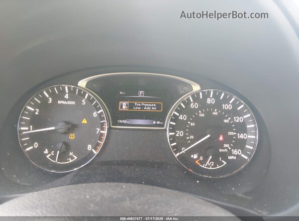 1N4AL3AP5HC208660 2017 NISSAN ALTIMA Black Հետևի նստատեղերի տեսք
