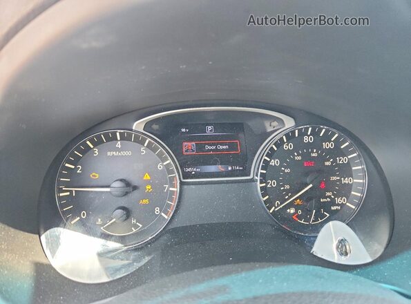 1N4AL3AP5HC217360 2017 NISSAN ALTIMA Gray ხელსაწყოთა პანელის ხედი