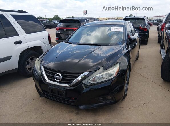 1N4AL3AP5HC260614 2017 NISSAN ALTIMA Black ხელსაწყოთა პანელის ხედი