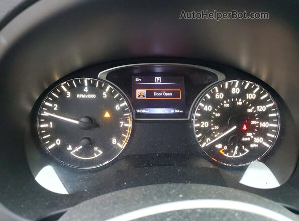 1N4AL3AP5HC261827 2017 NISSAN ALTIMA Black ხელსაწყოთა პანელის ხედი