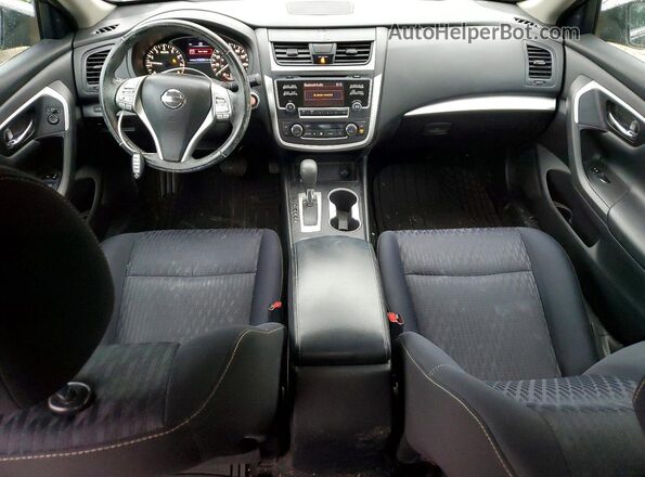 1N4AL3AP5HC261827 2017 NISSAN ALTIMA Black წინა პანელის ხედი