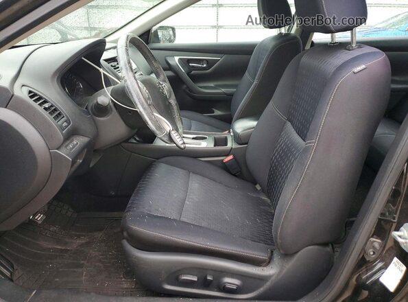 1N4AL3AP5HC261827 2017 NISSAN ALTIMA Black წინა სალონის ხედი