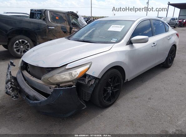 1N4AL3AP5HC287781 2017 NISSAN ALTIMA Серебряный Передняя левая четверть