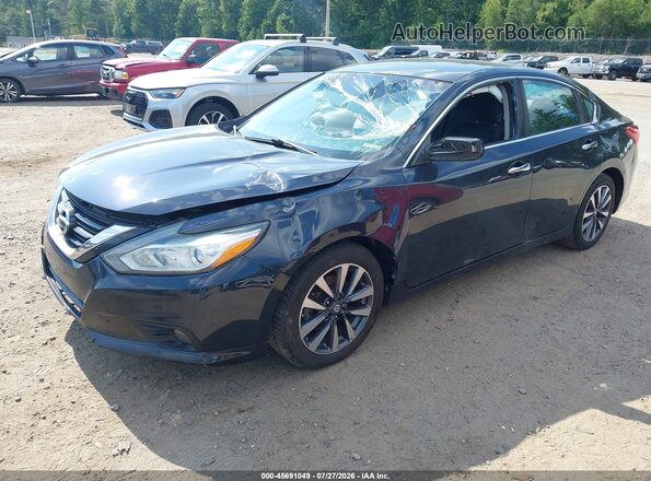 1N4AL3AP5HC292446 2017 NISSAN ALTIMA Black Передня ліва чверть