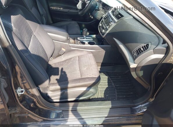1N4AL3AP5HC292446 2017 NISSAN ALTIMA Black Вид салону спереду