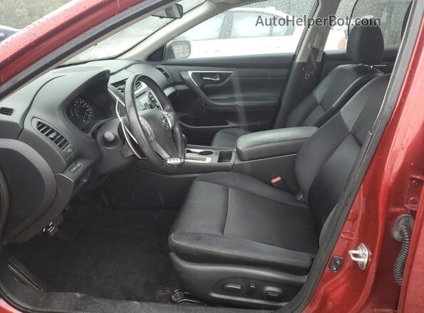 1N4AL3AP5HC940495 2017 NISSAN ALTIMA Red Вид салону спереду