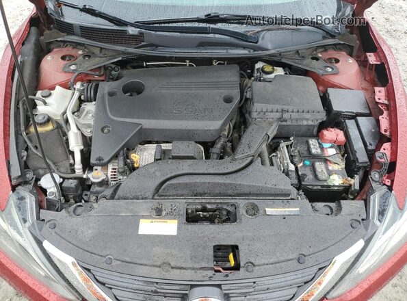 1N4AL3AP5HC940495 2017 NISSAN ALTIMA Red Вид задньої частини салону